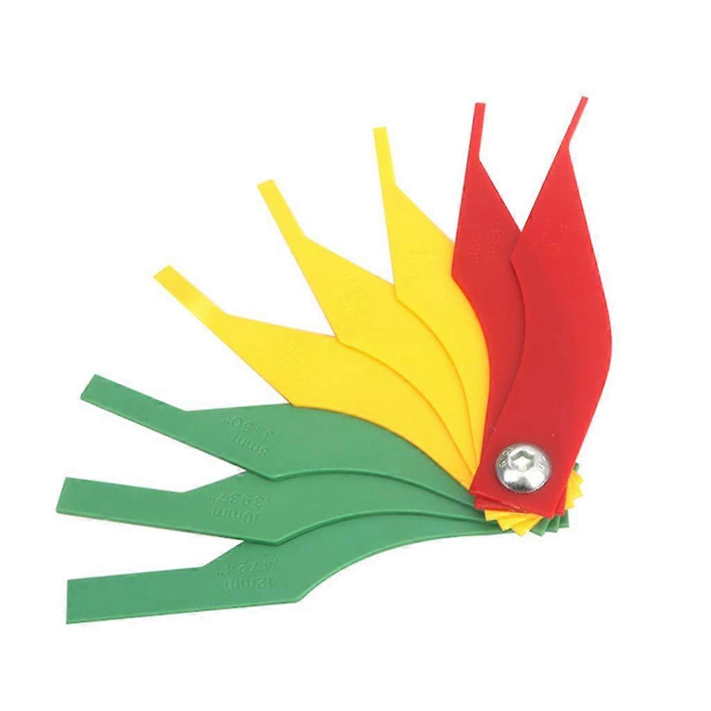 Auto brake load scale thickness measuring device author brake block wear measuring instrument for protection protective tool effort measuring device