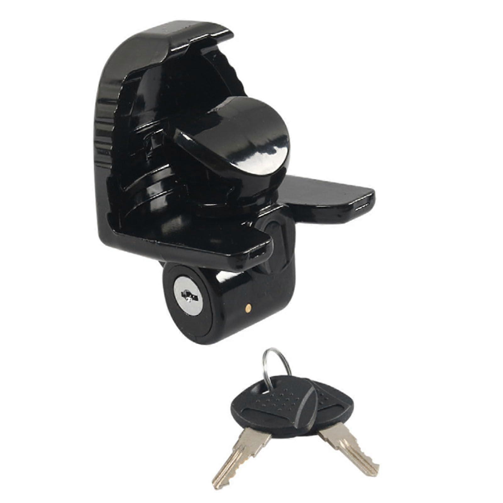 Aluminum padlocks, trailer locks, coupling, trailer, automobile black