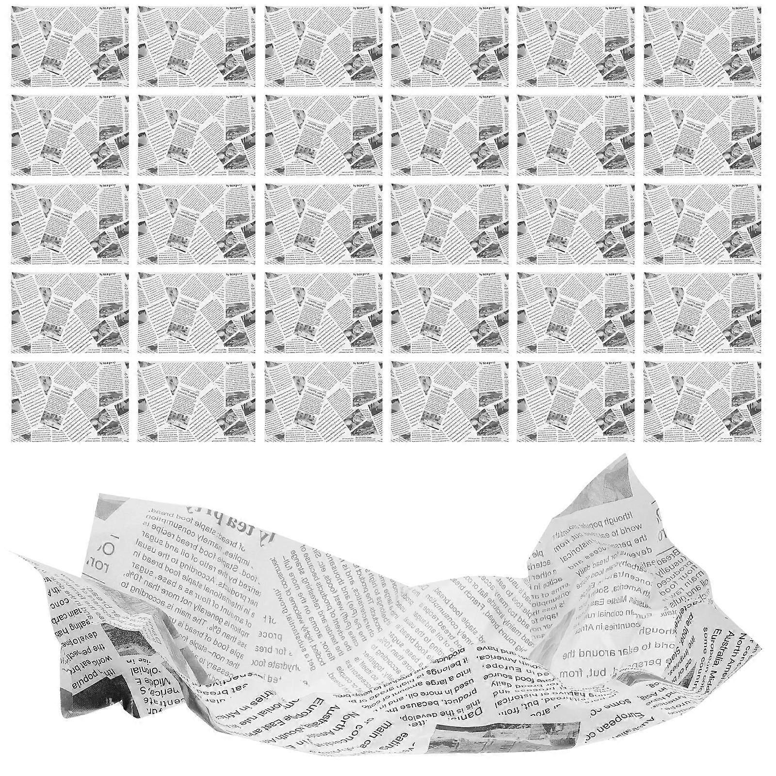 Non-Stick Parchment Paper Baking Wrappers Cooking Accessories Baking 30x20cm White Food Wrapping 120Pack