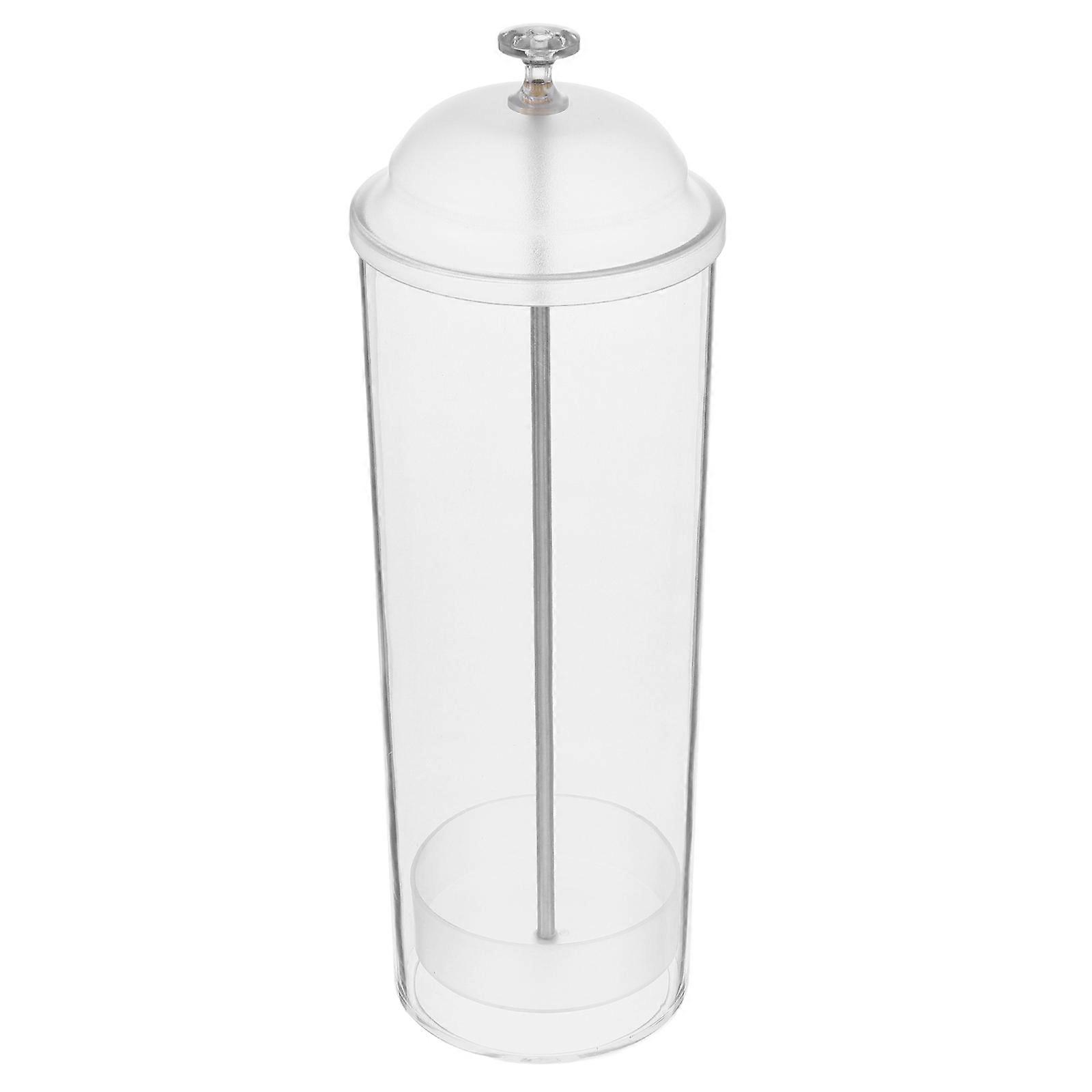 Drinking Straw Holder With Lid Modern Design For Consume Group And Daily Use 1Pack