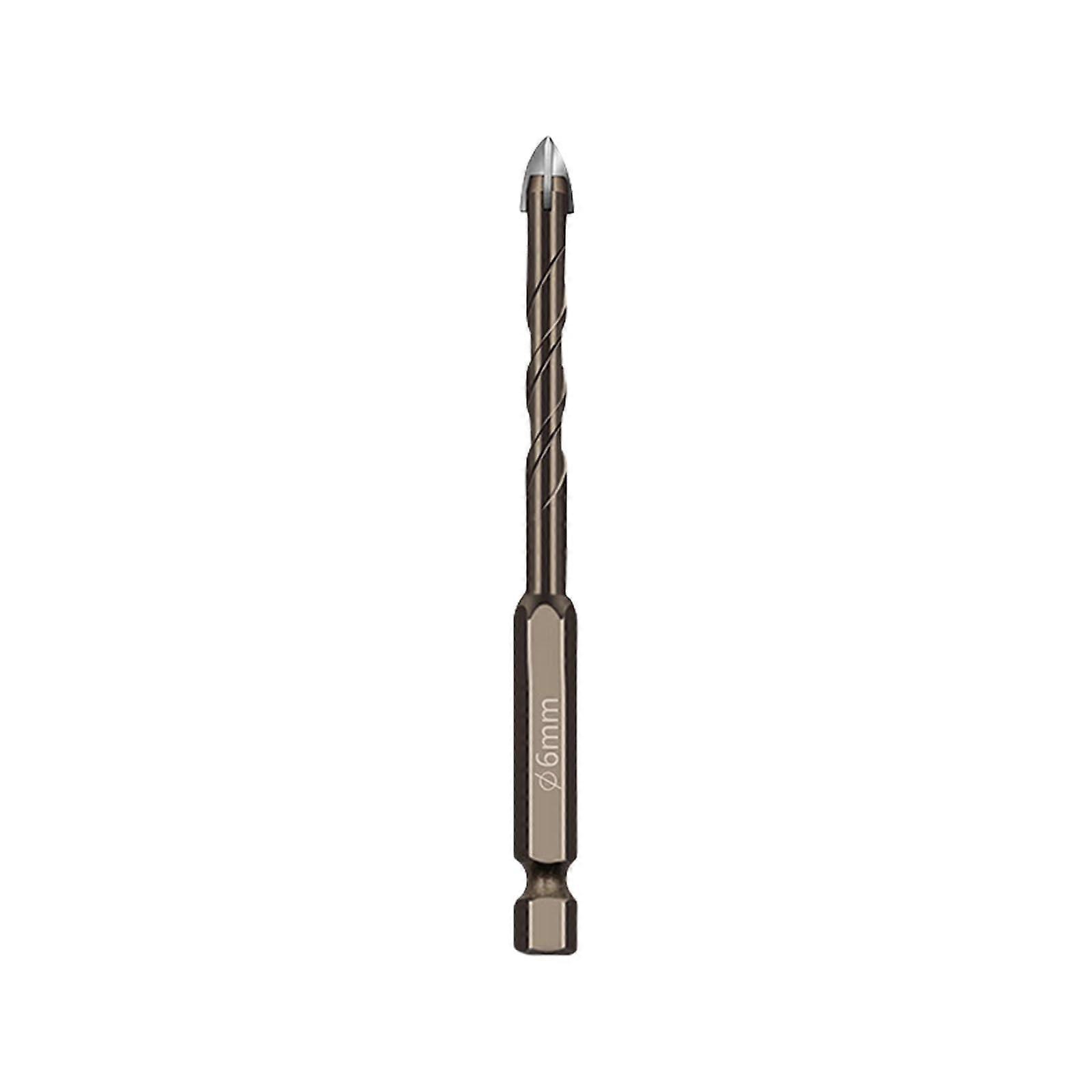 3-12 Mm Hexagonal Shaft Flute Tile Alloy Drill Bit for Efficient Wood Plastic and Thin Metal Drilling