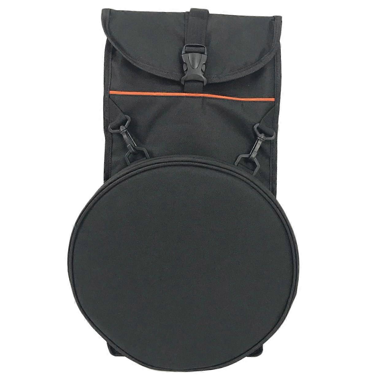 Oxford Cloth Dumb Drum Bag Storage Backpack Drum Pad Case With Reinforced DoubleShoulder Straps