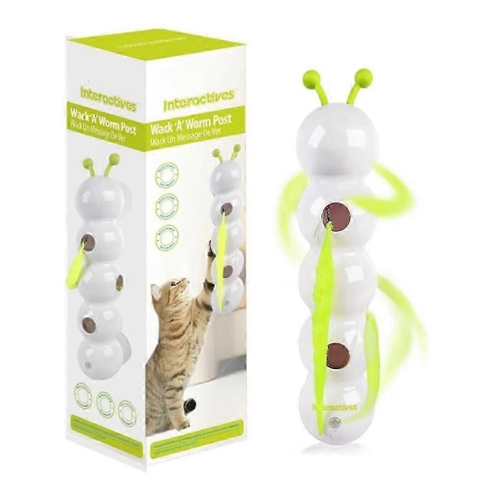 Caterpillar Smart Cat Toy Interaktiivinen Caterpillar Cat Lelu sisäkissoille
