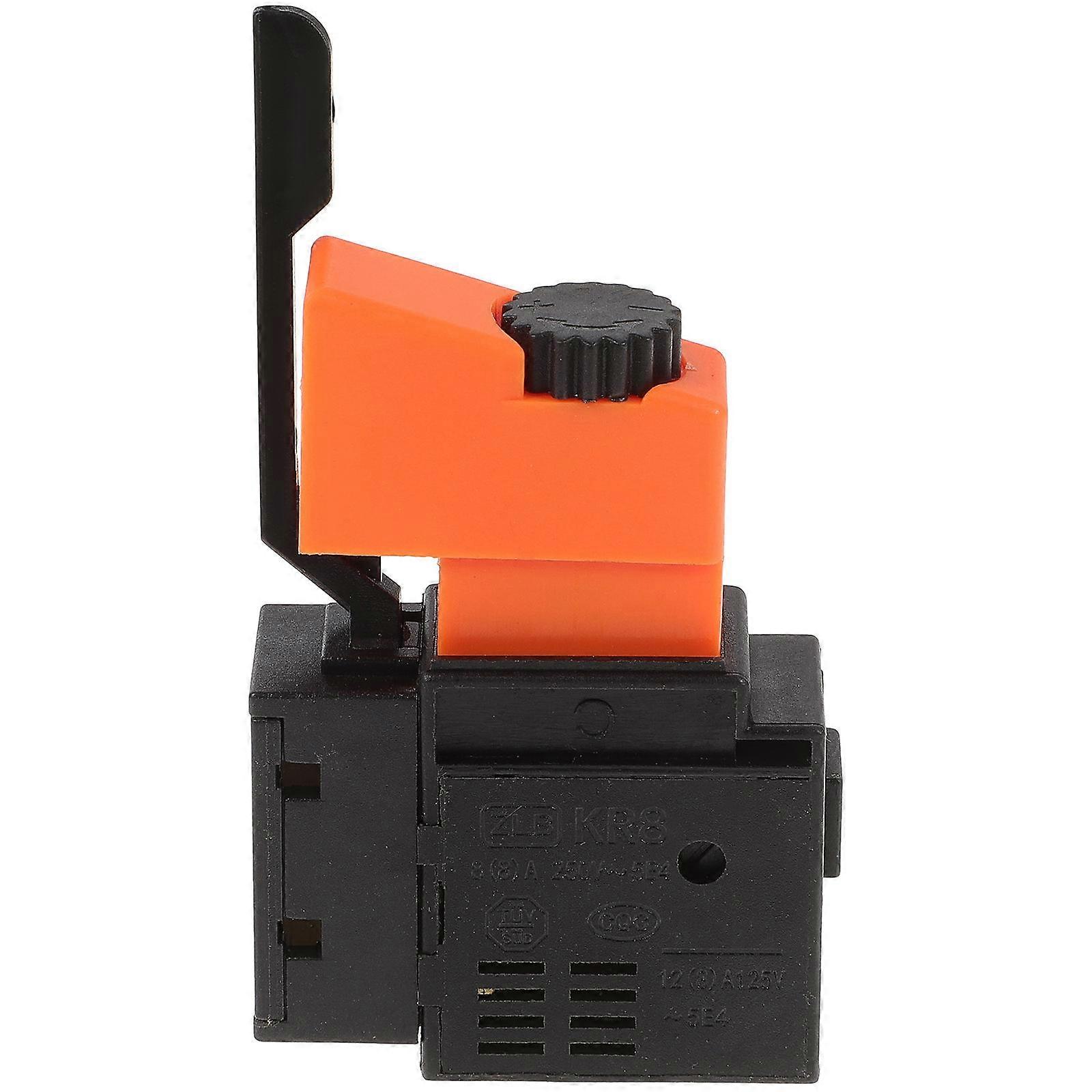 Durable Plastic Hand Drill Trigger with Speed Control Button for Easy Operation and 1pc