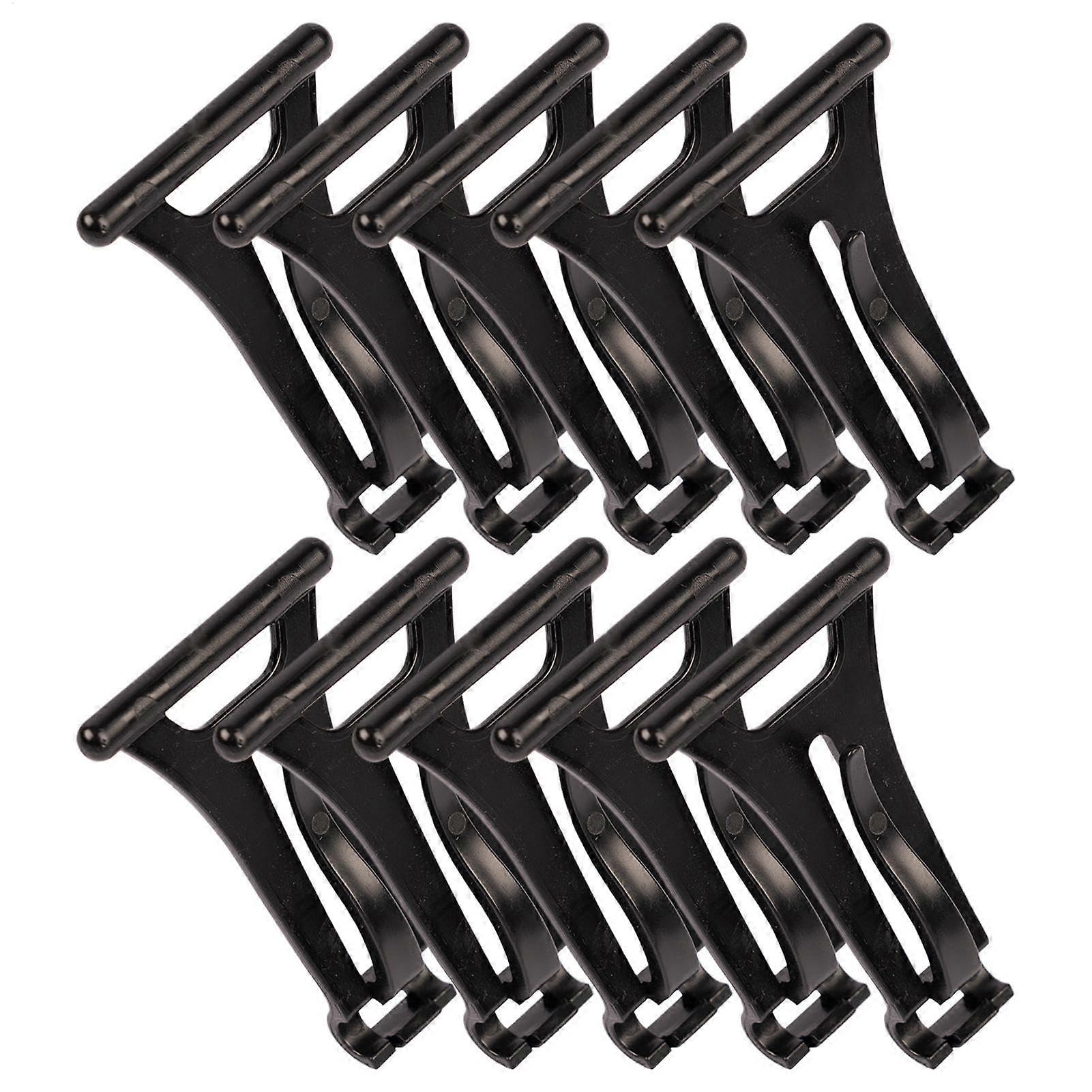 RV Awning Hooks Outdoor Storage Hooks Awning Hangers ABS Plastic 5.1 x 3.8 cm Pack of 10