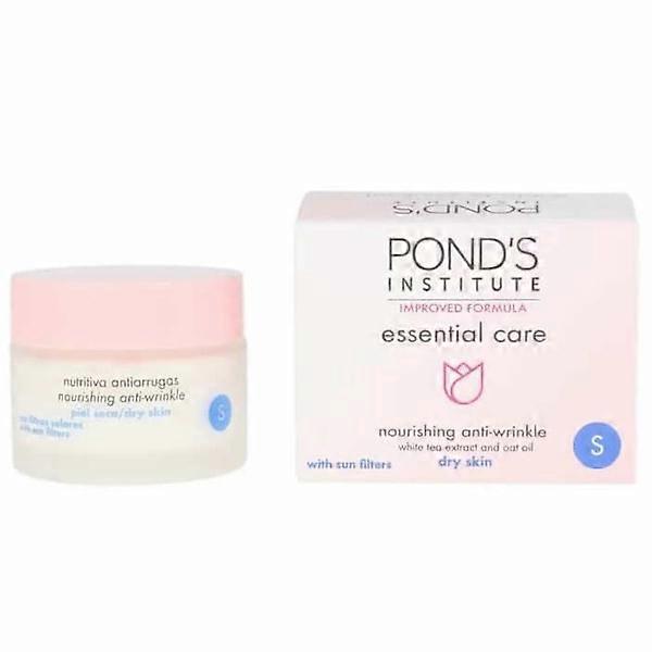 ポンドのエッセンシャルケア ナリッシング アンチリンクル ドライスキン 50ml。