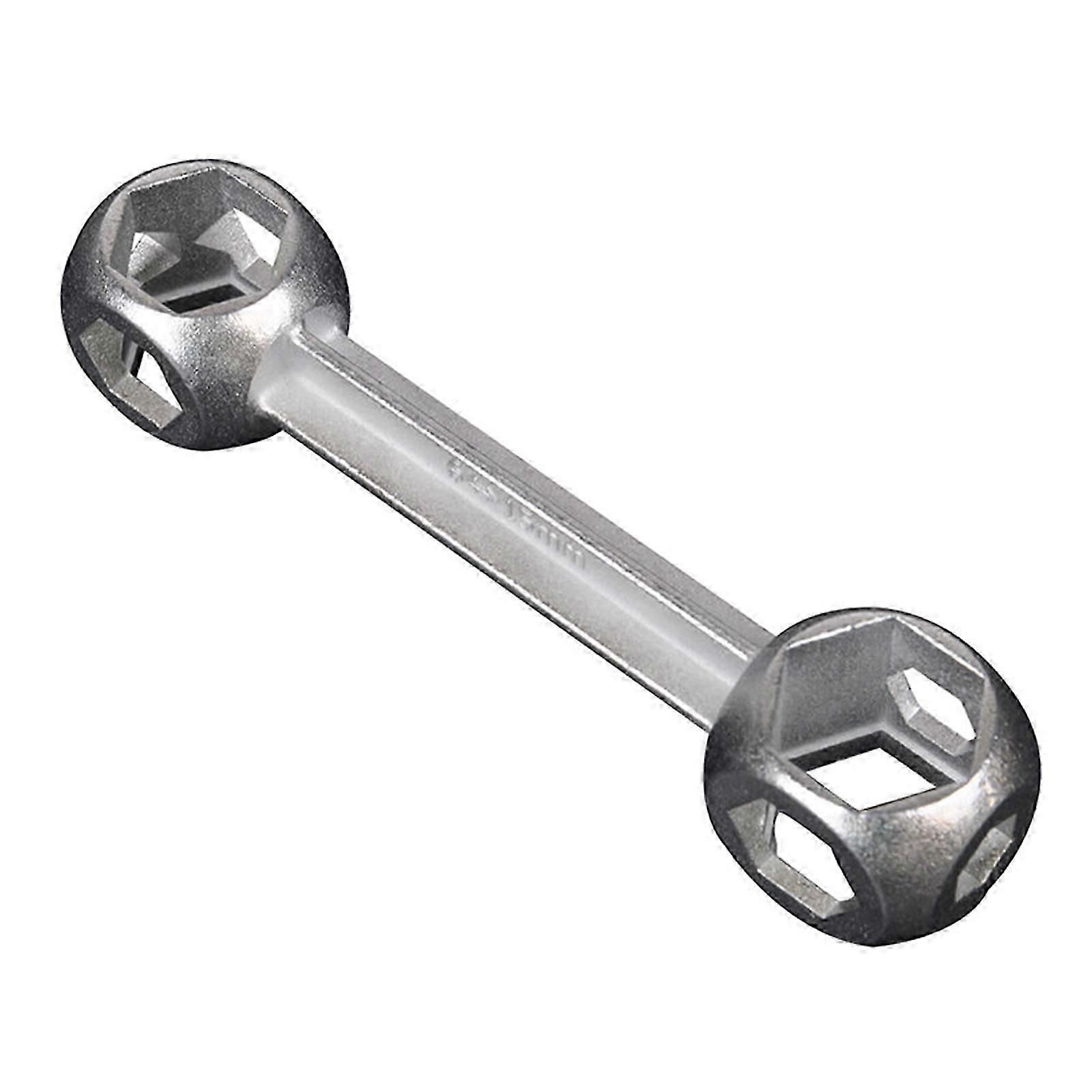 10 In 1 Wrench Portable Bicycle Bikes Tool Dog Bone Shape Torque Wrench Hexagon Holes Cycling Spanner
