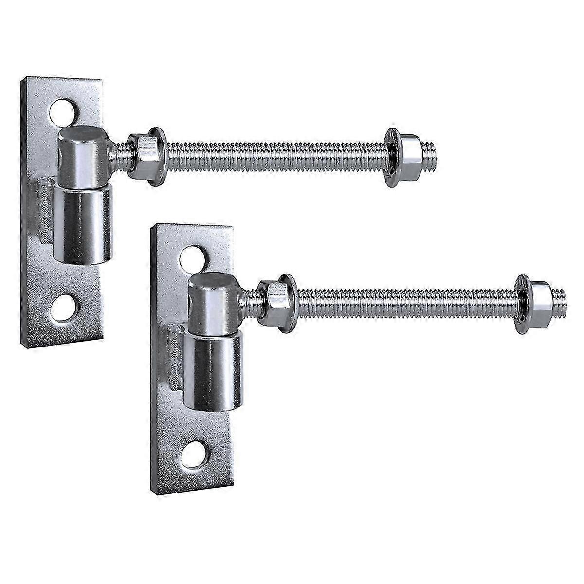 Zawiasy do bram Wytrzymałe ogrodzenie drewniane, zawias do bramy J Bolt 6-calowe zawiasy bramowe 2Pack