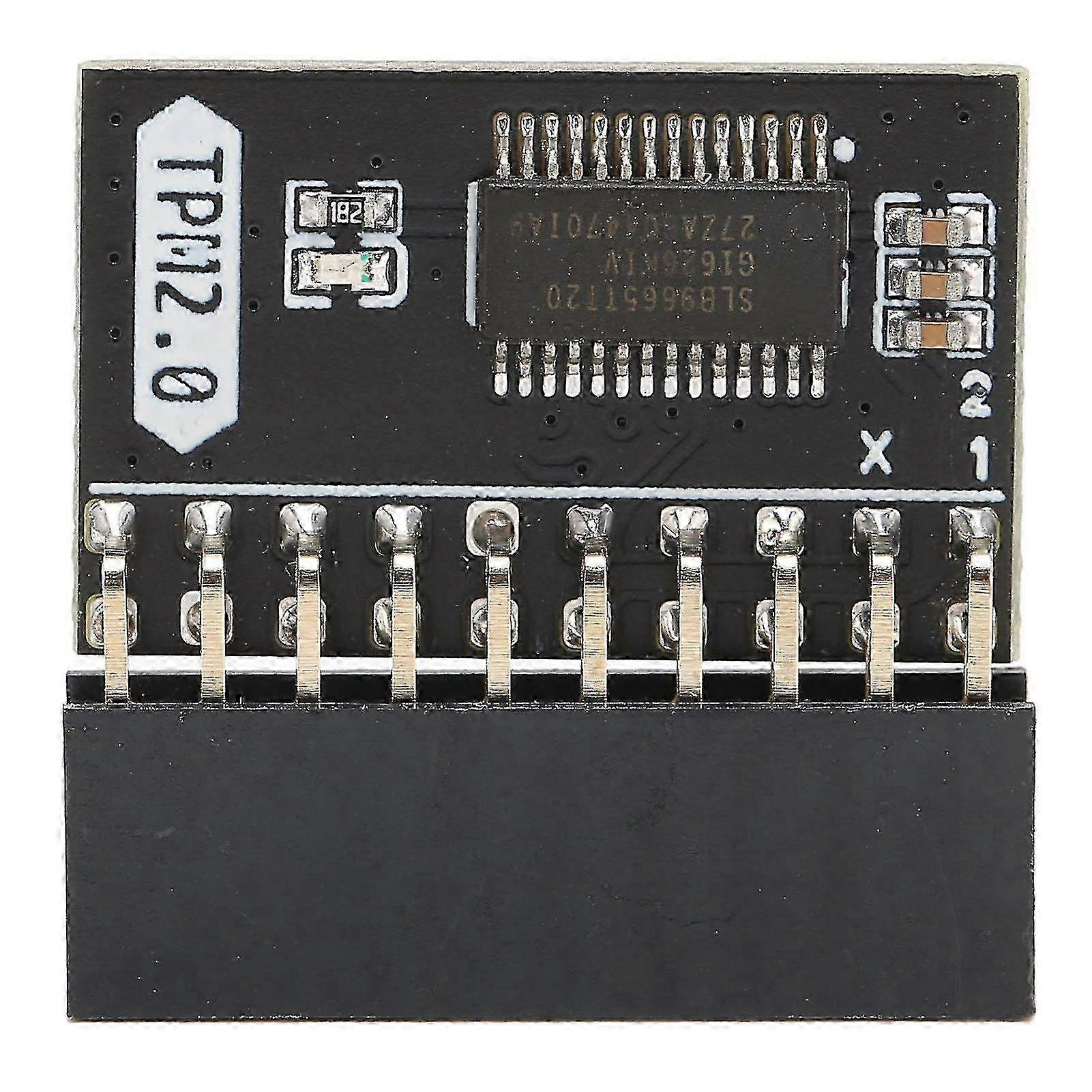 Tpm 2.0 Encryption Security Module 20pin 2 10p Standalone Crypto Processor Tpm 2.0 Module For Win11 For Gigabyte For Asus