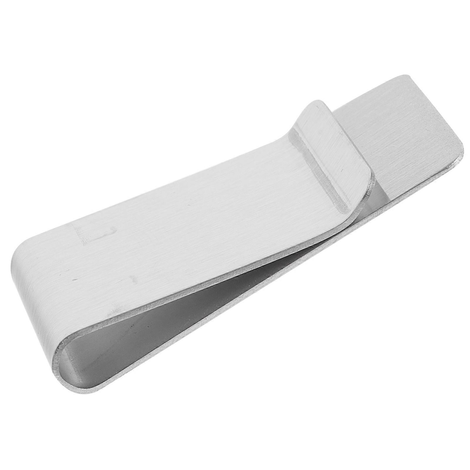 Rustfrit stål pengeclips pung kreditholder til penge