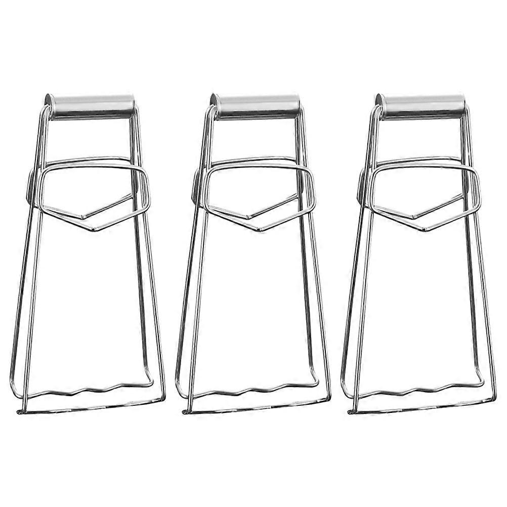Here's a refined and professional product description based on your input:
**3pcs Scalding Pot Lifter Clips – Hot Dish Gripper Tongs for Safe