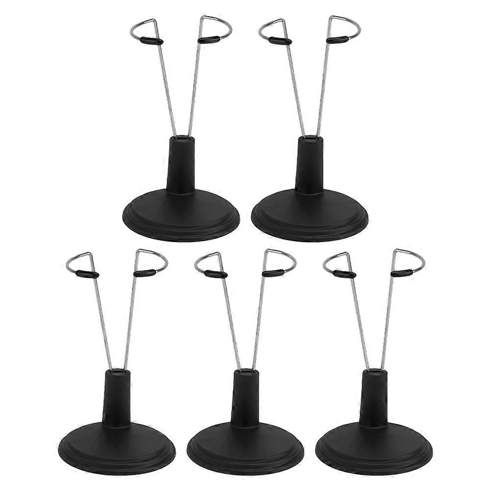 5pcs Lightstick Support Rack, Versatile Display Stand for Camping, Dolls, Outdoor Activities, Quick Setup, Black Storage Bracket for Collections &