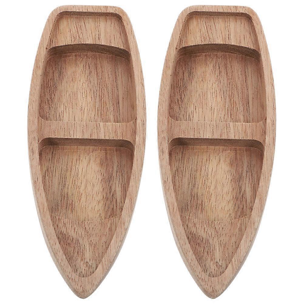 Here's a polished and engaging product description for your **2pcs Miniature Wooden Canoe Model**:
**2pcs Miniature Wooden Canoe Model –