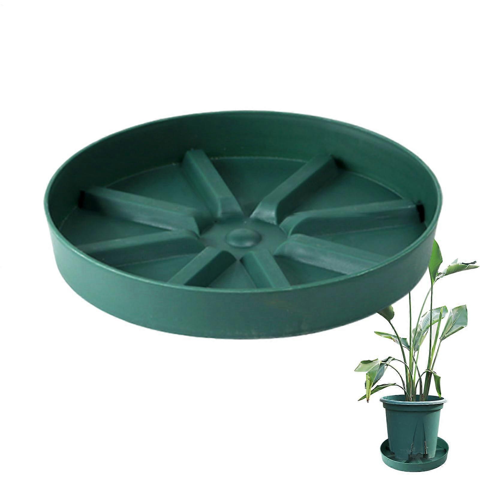 Plant Pot Saucers, Water Drip Trays For Most Pots, Durable Polypropylene, Efficient Drainage Design