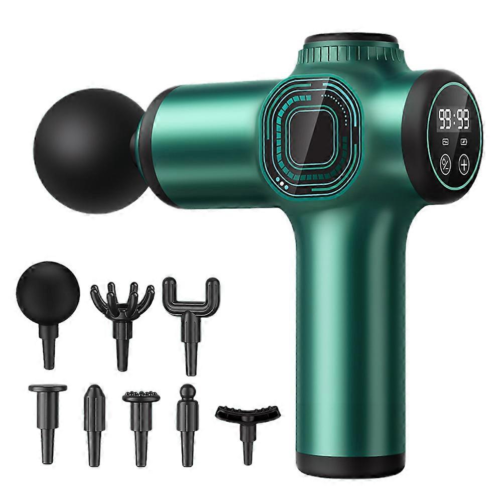Deep Tissue Percussion Massage Gun 8-Heads Muscle Vibration Therapy