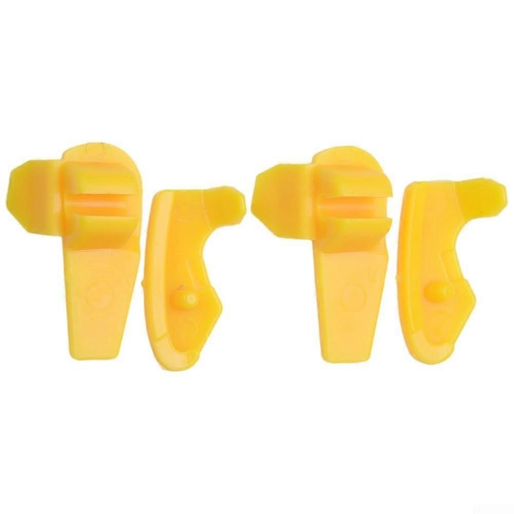 Wheel Rim Protector for Tyre Changer, 10 Nylon Inserts for Duck Head and Metal Brackets
