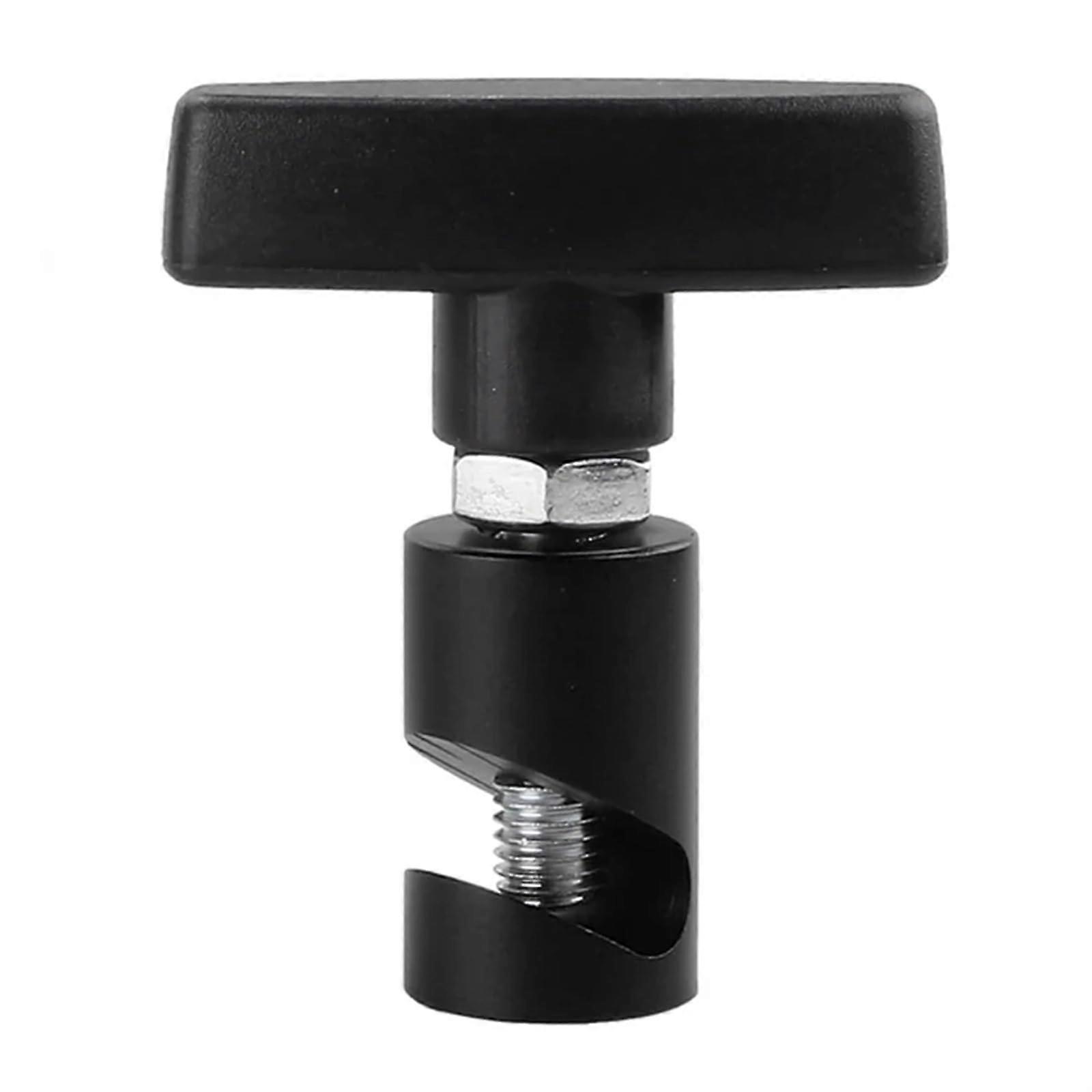 Gas Spring Damper Bonnet Aluminium Holder With Non-Slip Clamp For Front Engine Cover And Rear Boot Black