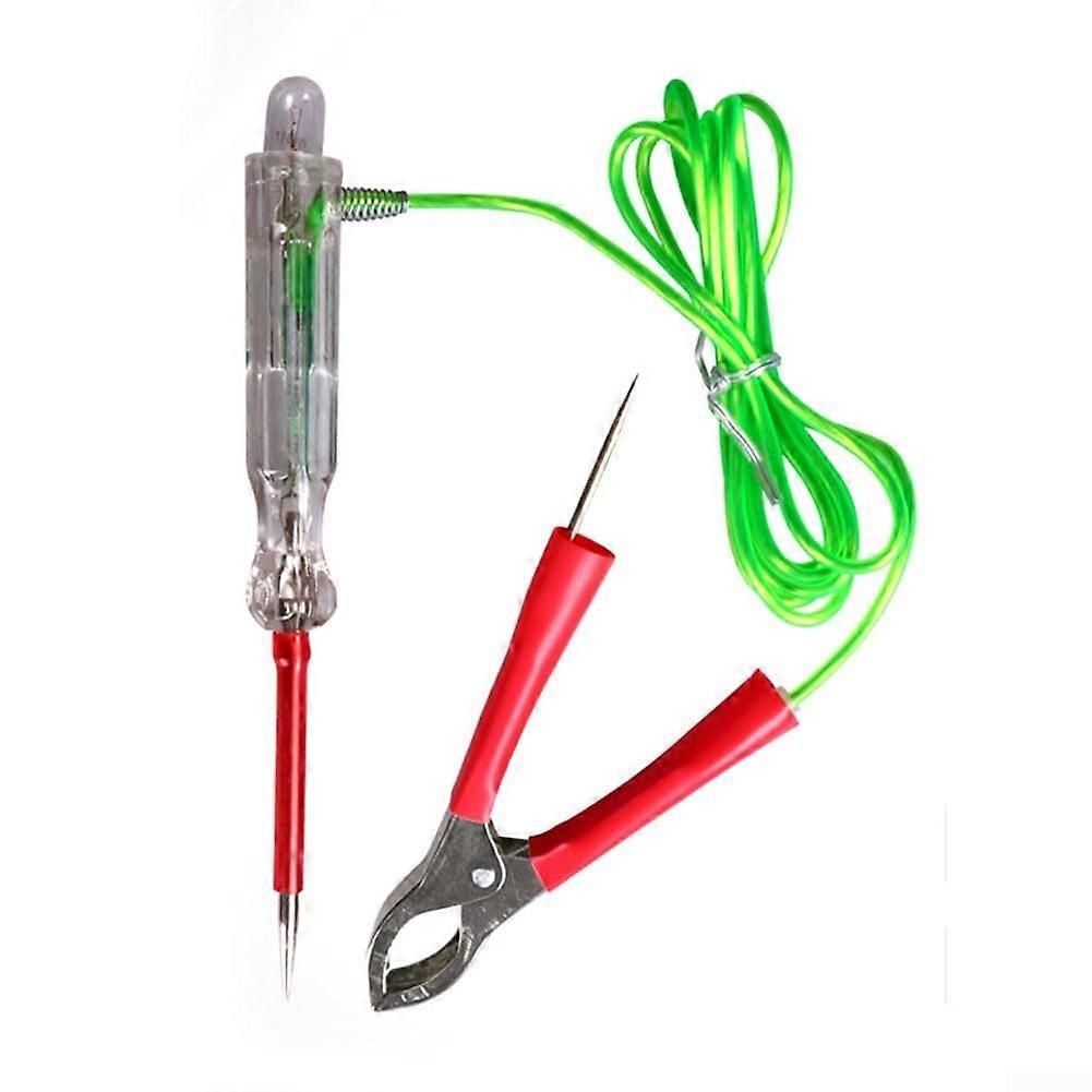 Circuit Testing Probe Light for Cars and Trucks Multi Voltage Capable Tester with Insulated Handle Design