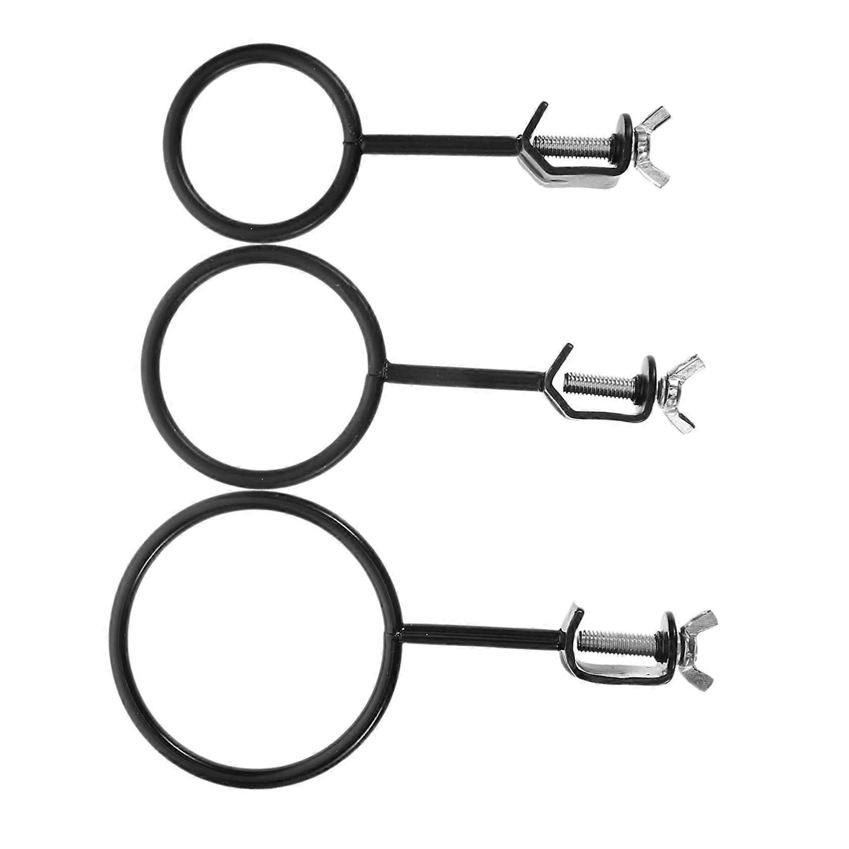 Laboratory Retort Clamp Set for Science Experiments Iron Beaker Holder Adjustable Size for Educational Equipment for Test Tubes and Flasks