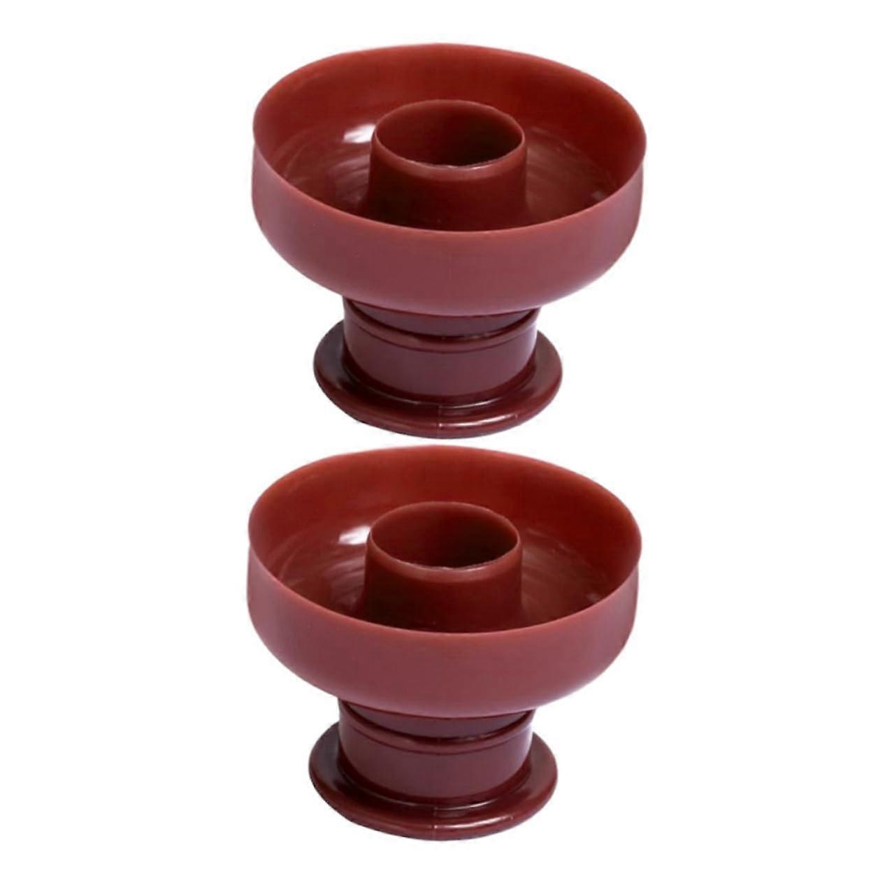 Round Donut Mold Set of 2 Non-Stick Silicone Baking Tools for Easy Homemade Donuts and Family Fun
