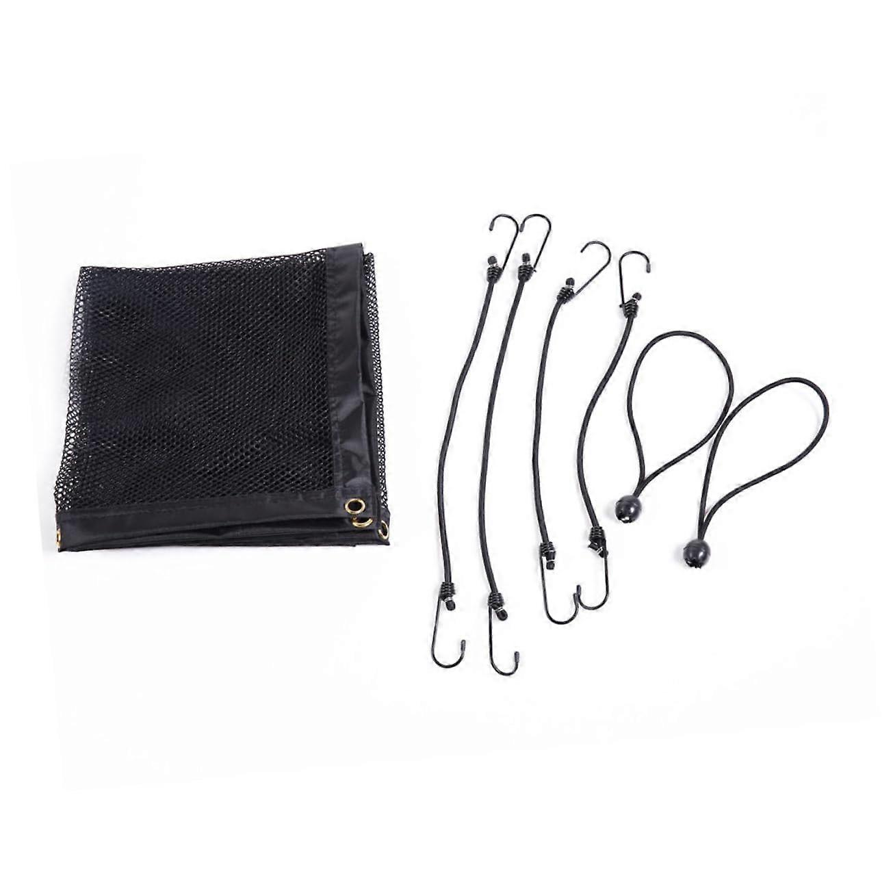 Car Pet Net Dog Net for Car - Adjustable Black Dog Enclosure Barrier for Car Seats, Compatible with All Vehicles