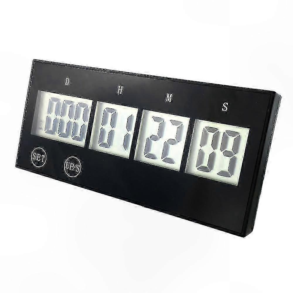 Adjustable Countdown Timer for Life Events, Up to 999 Days Reusable Digital Clock
