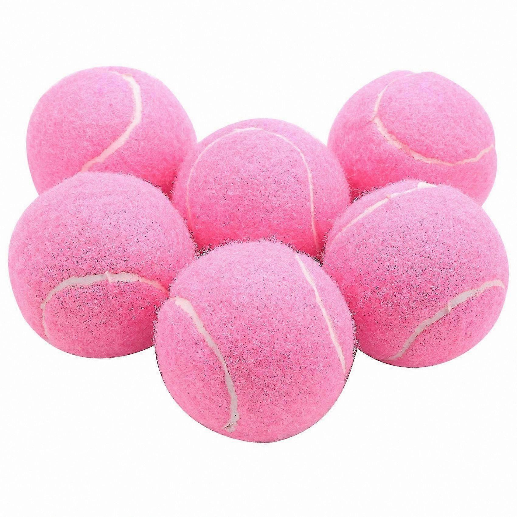 6-Pack Durable Pink Training Balls for Beginners Practice