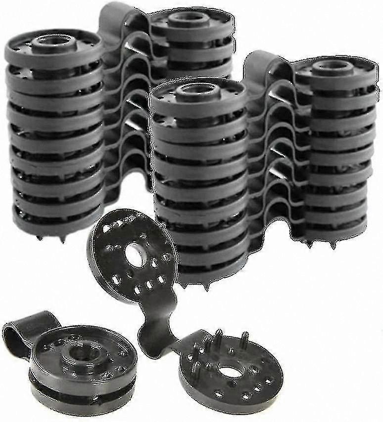 50 Pack UV-Resistant Clips for Screen and Net Installation - Durable Outdoor Fasteners Hooks