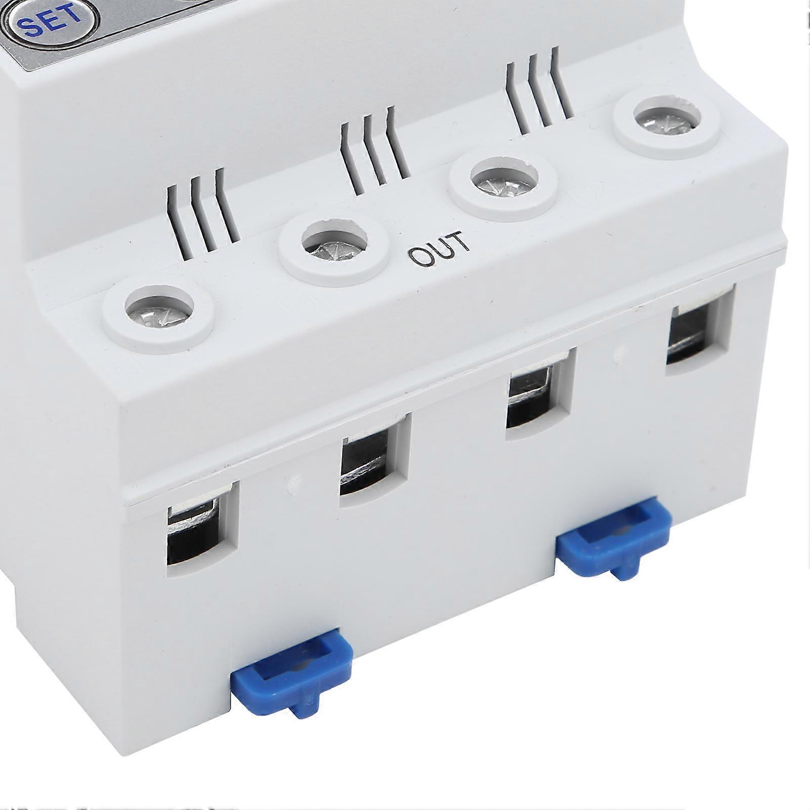 Adjustable Voltage Protector 3-Phase LCD Multifunctional Self-Resetting STVP-932 230v 400VAC(63A )