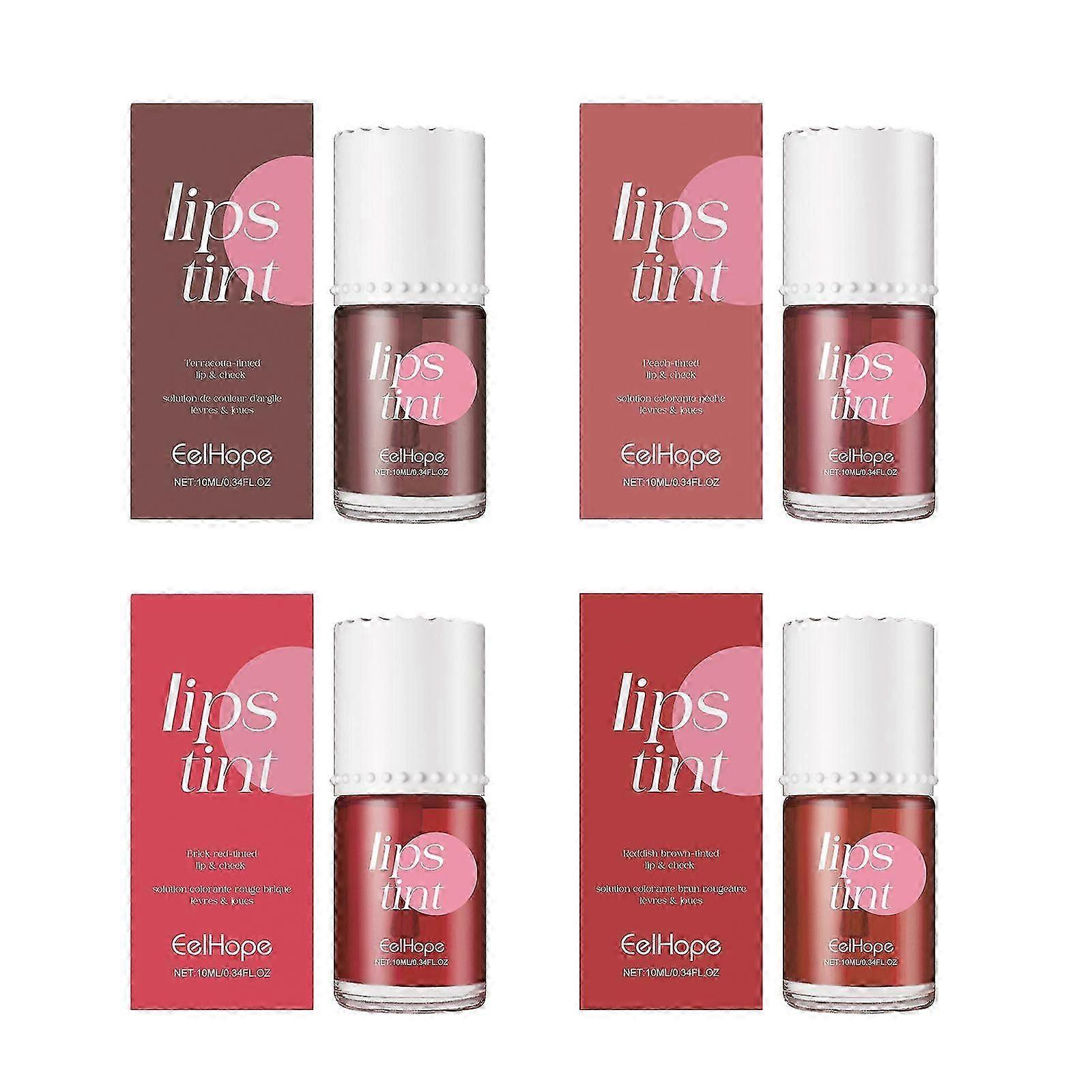 Moisturizing Lip & Cheek Dye Natural Color, Long-Lasting Hydration, Easy to Use, 10ml