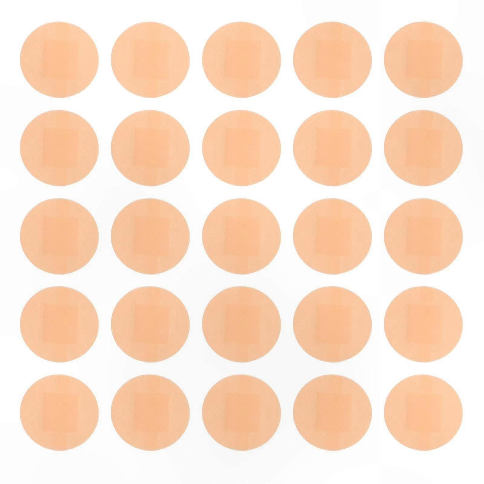 200 Count Round Mini Bandages for Wound Care, Vaccine Protection Stickers, First Aid Patches for Minor Injuries