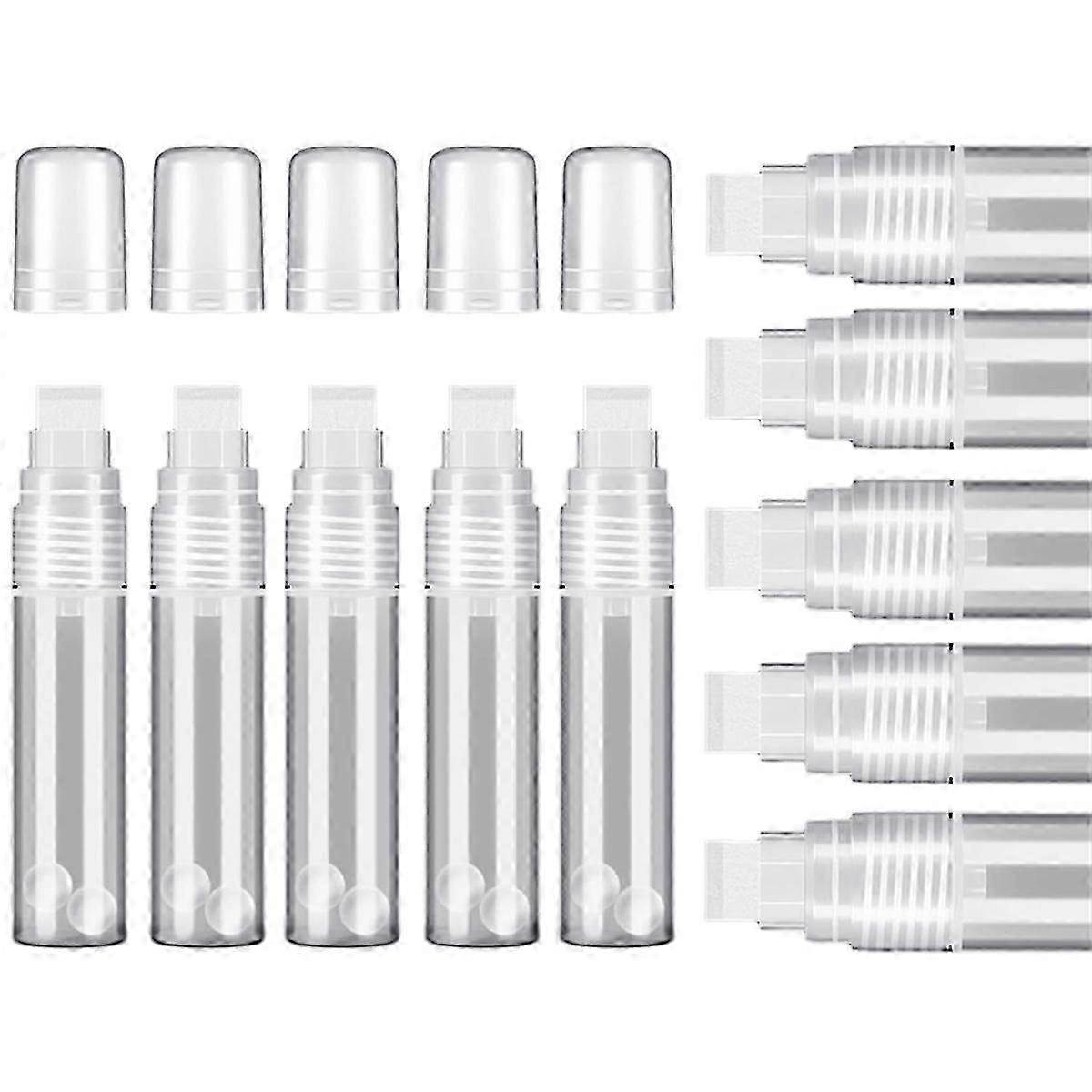 10 Pack Paint Pens 15 mm White Empty Acrylic Permanent Marker