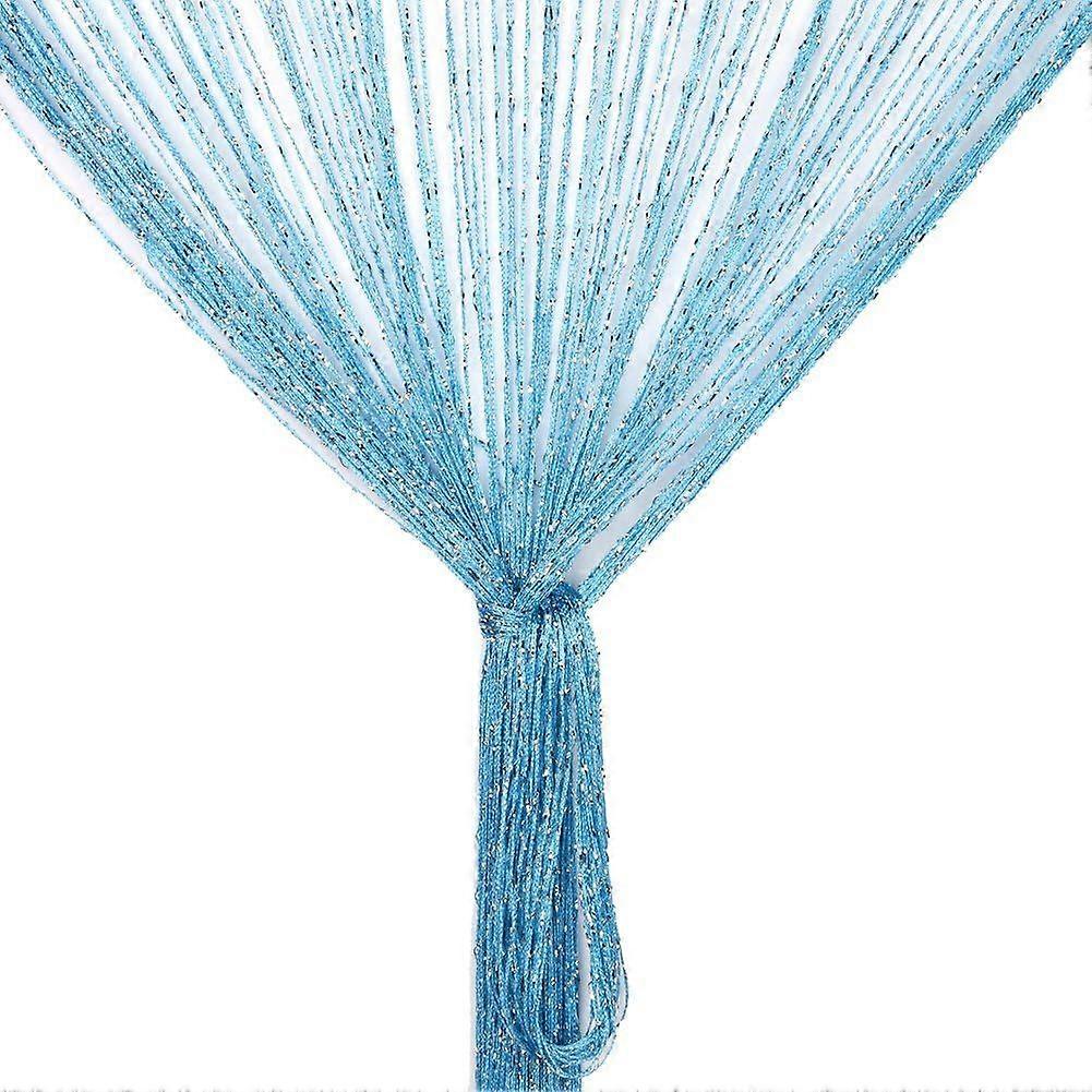 String curtain. String curtain glitter white 100 x 200 cm wall curtain