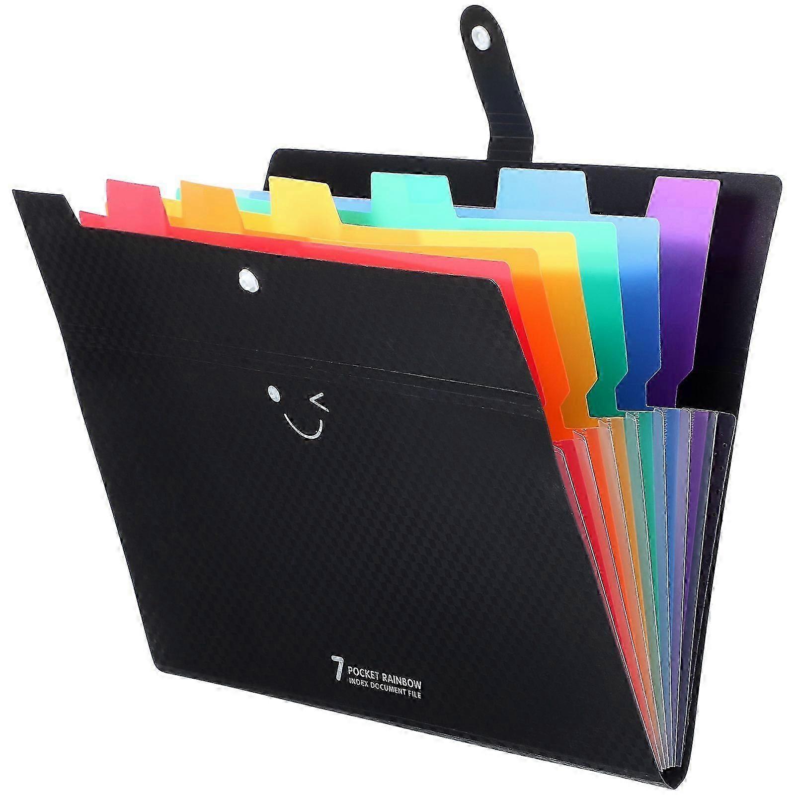 Heavy Duty Expanding File Folder Organizer Bag for Receipts and Documents