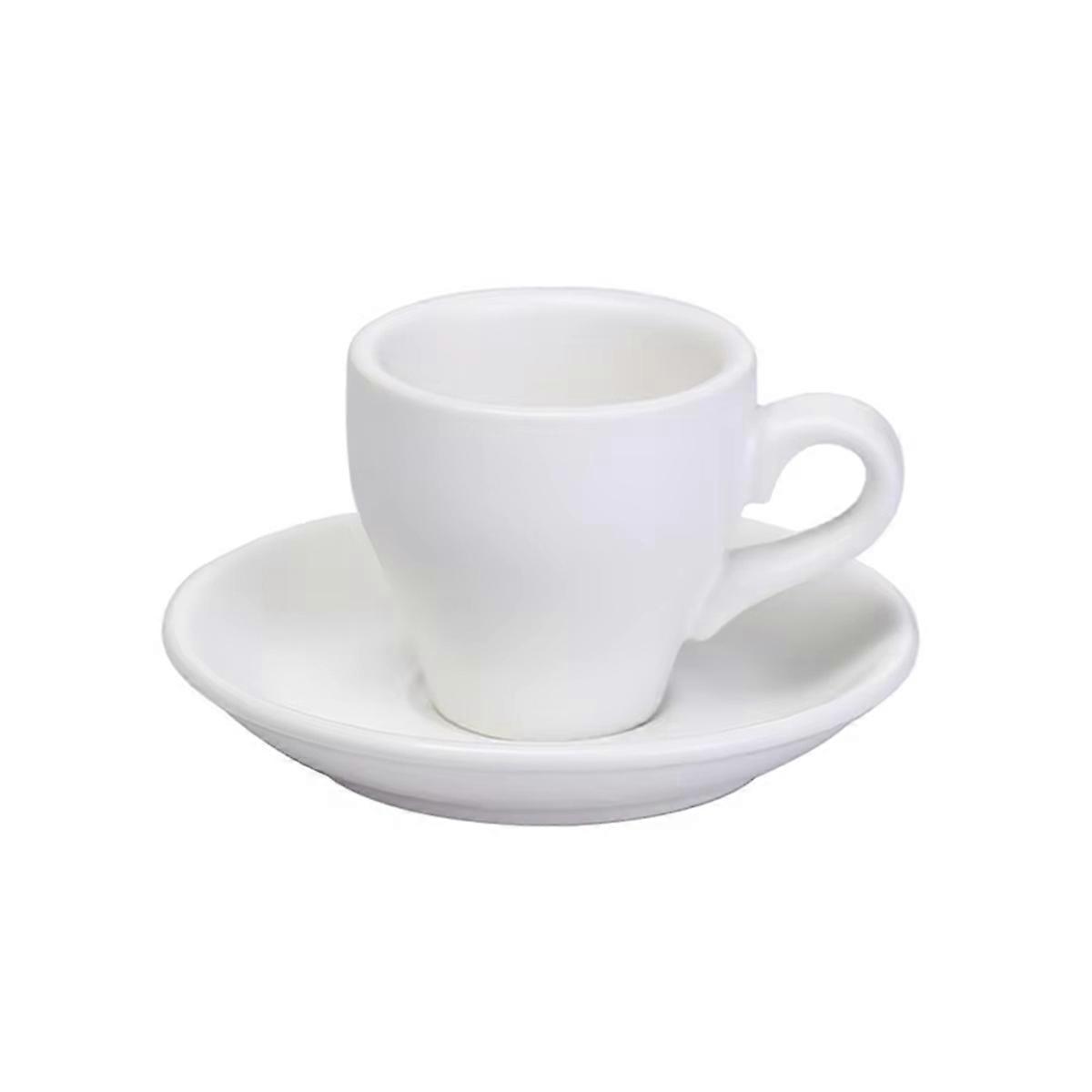 Professional Espresso Mug Set - Includes Coffee Cup, Saucer and Plate for Latte - Ideal for Italian Coffee Lovers