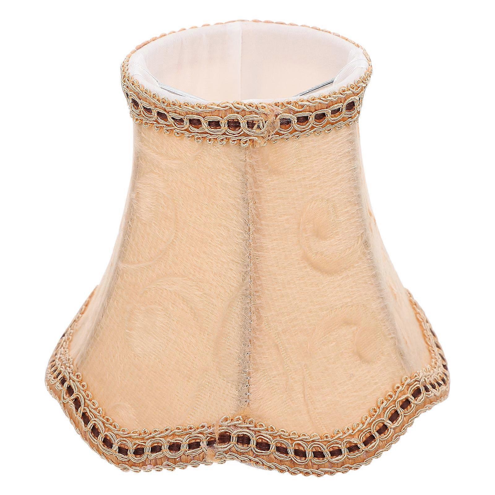 Wave Bottom Clip Lampshade Ideal For Wall Light And Pendant Fixture 13X13X11.5CM Multi Color Create Romantic Atmosphere 1PC