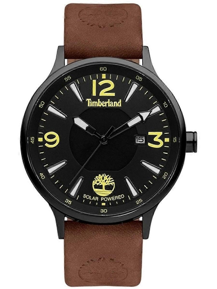 Timberland Brun Äkta Läder TDWGA2100902 Herrklocka
