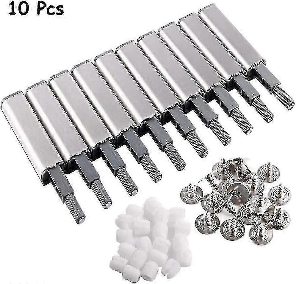 Door Damper,10pcs Damper Buffer Push to Open Latch, Push to Open System Damper Buffer