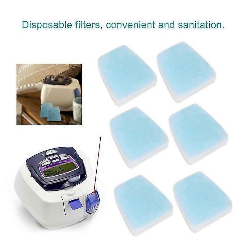 breathing machine filters for ResMed S7 S8 series sleep apnea 6pcs