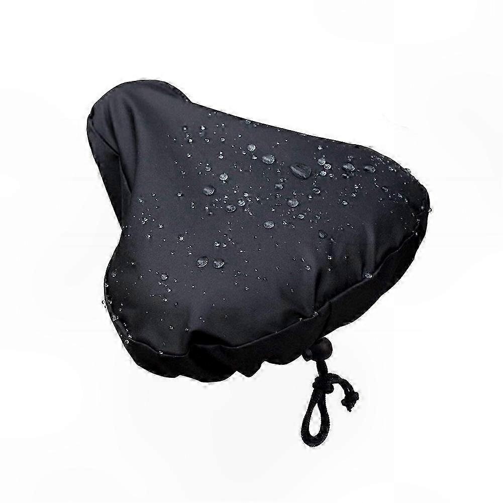 Waterproof Drawstring Bicycle Seat Cover for MTB Saddles - Protective Rain Guard Solution