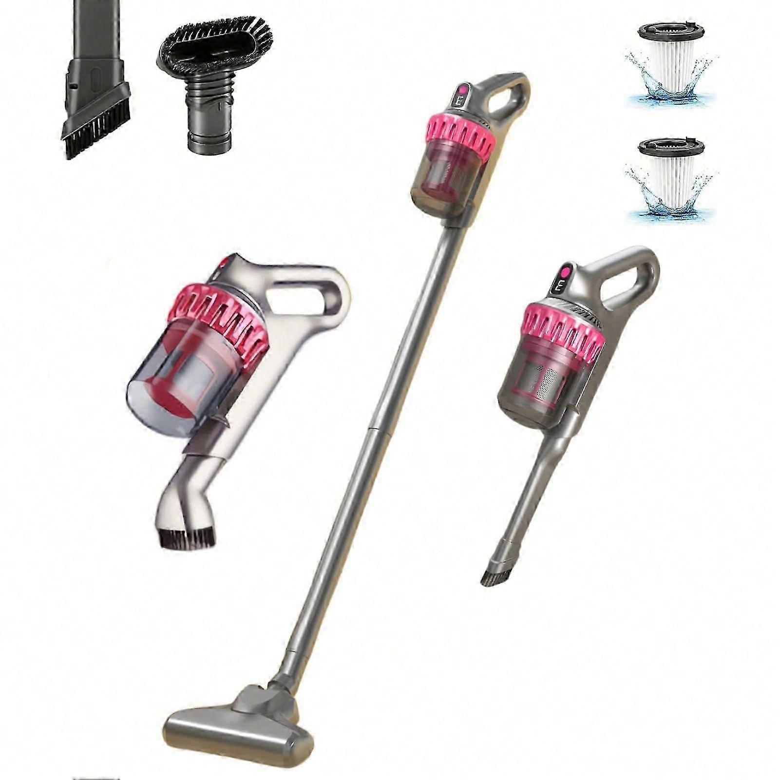 Cordless Vacuum Cleaner, 20kPa Powerful Stick Vacuum with 3 Suction Modes, 30 Mins Runtime, Lightweight & Ultra-Quiet Vacuum Cleaners for Ho
