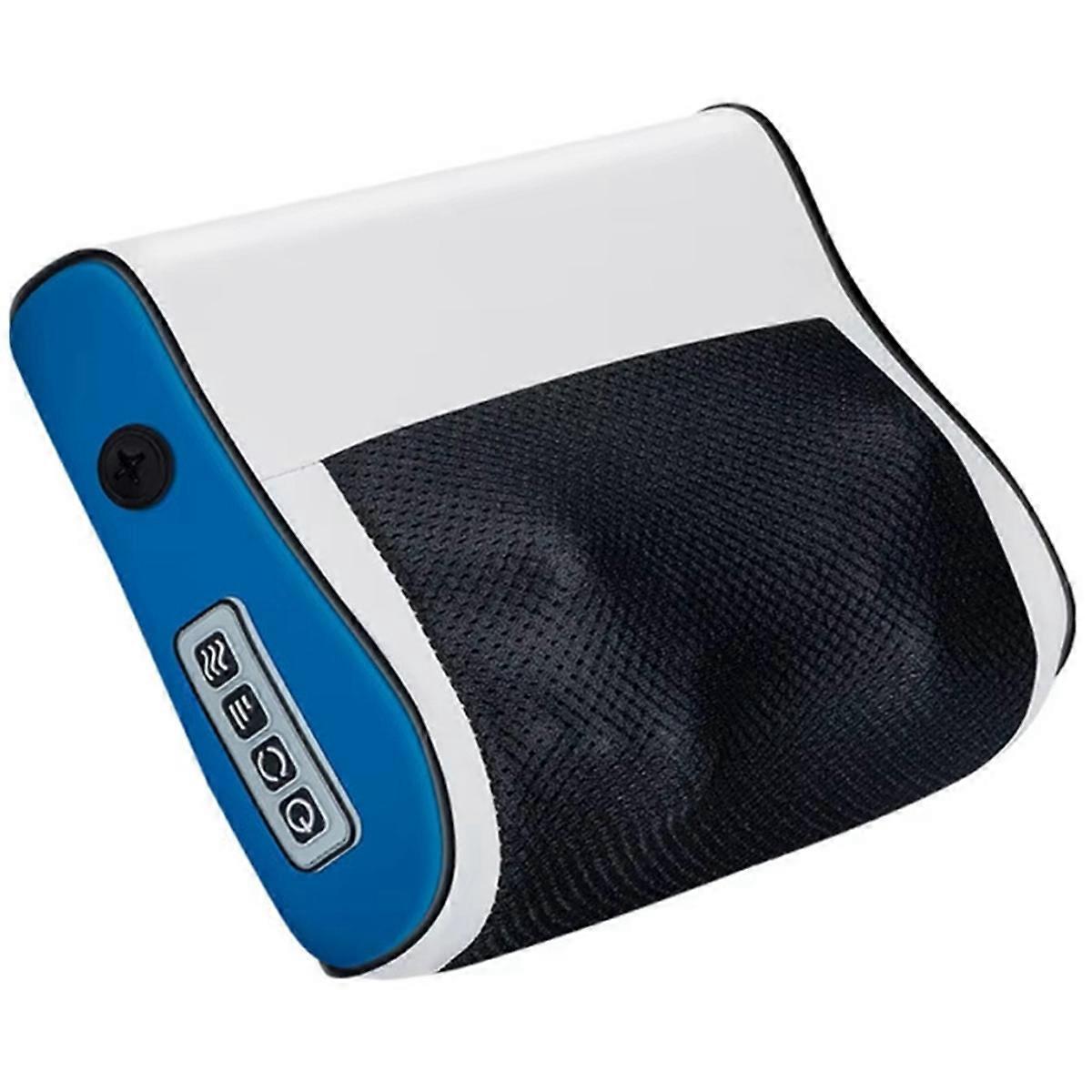 Multi Functional Neck and Shoulder Massager Household Neck and Back Kneading Tool with Adjustable Hot Compress B EU Plug