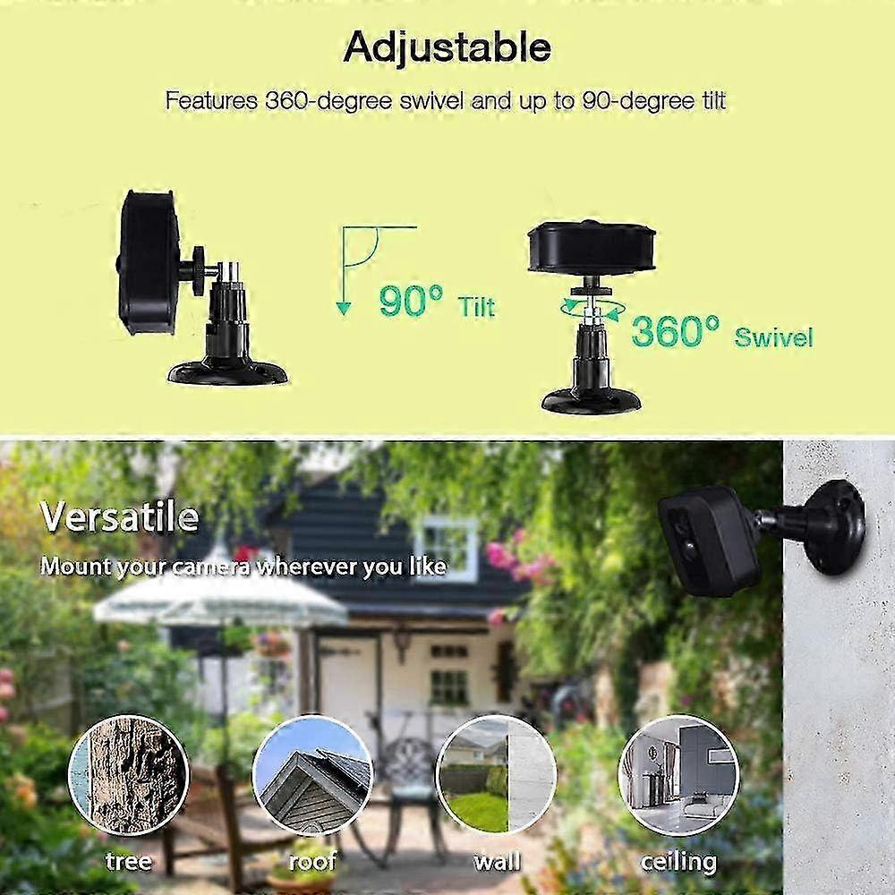 3 Pack Adjustable Wall Mount Bracket for Blink XT2 Blink Mini Security Camera for Indoor/Outdoor 2025