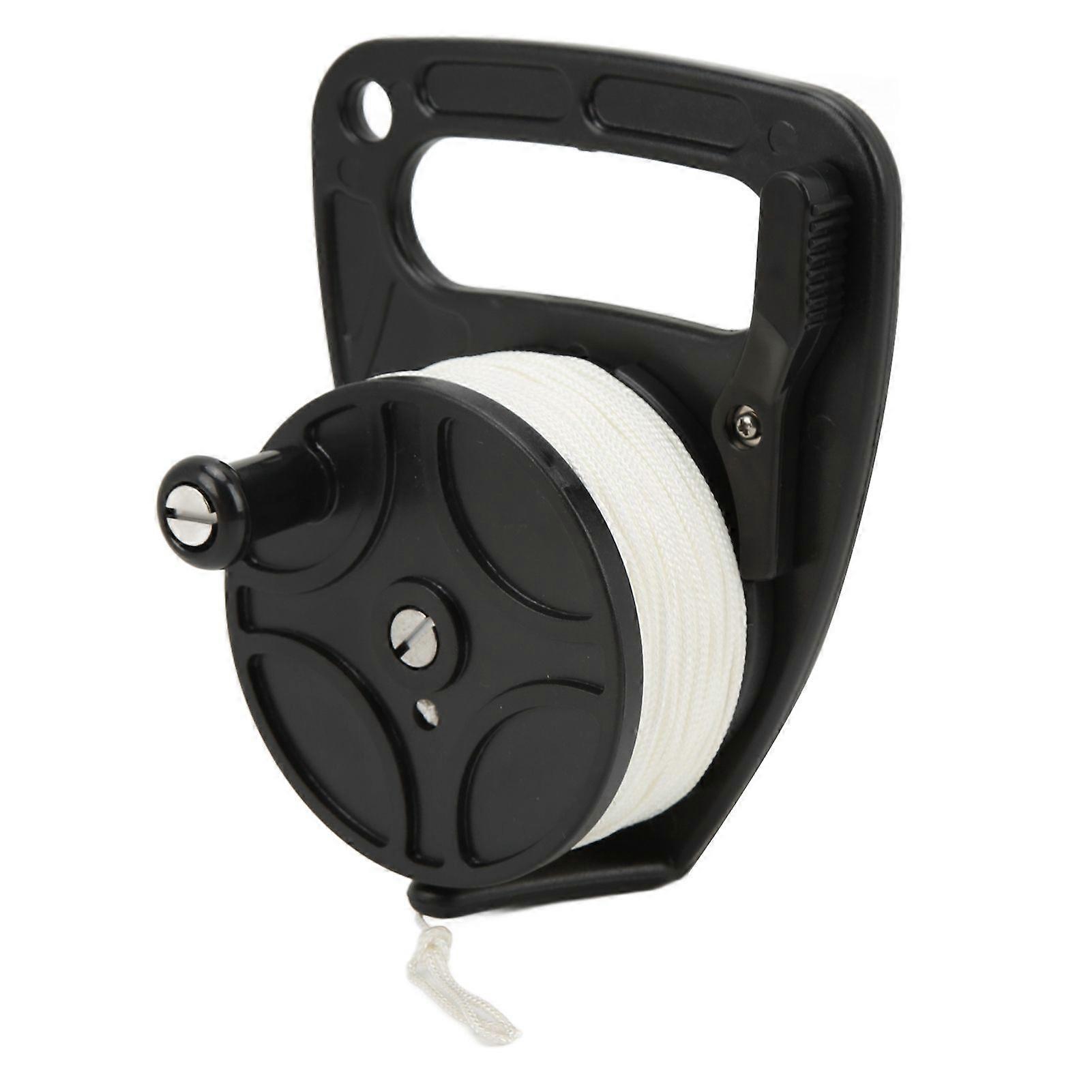 272ft Scuba Diving Reel Spool Dive Anchor Reel with Thumb Stopper for Snorkeling Underwater Diving