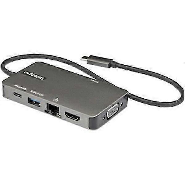 StarTech.com - DKT30CHVPD2 - USB-C Multiport Adapter, 4K HDMI or VGA, Type-C Mini Dock, 100W PD, 3x USB-A