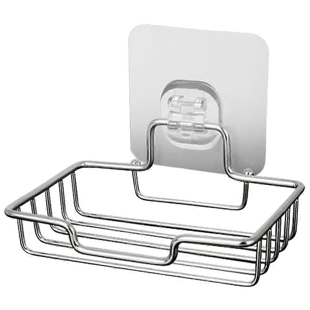 Bathroom Kitchen Soap Holder Single-layer Stainless Steel Soap Dish Soap Rack