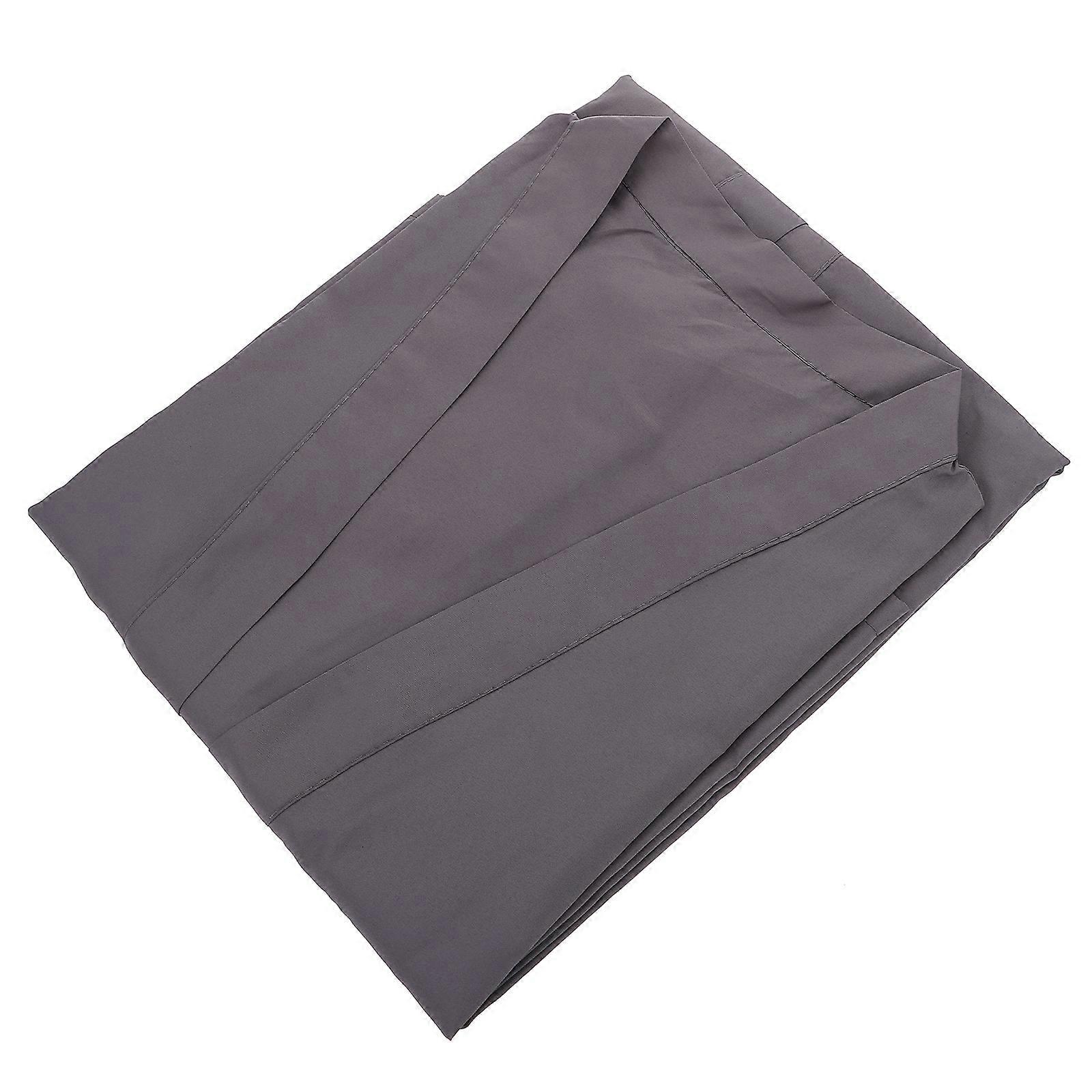Grey Barber Shop Client Robe for Hairdressing Cape Gown Simple Style