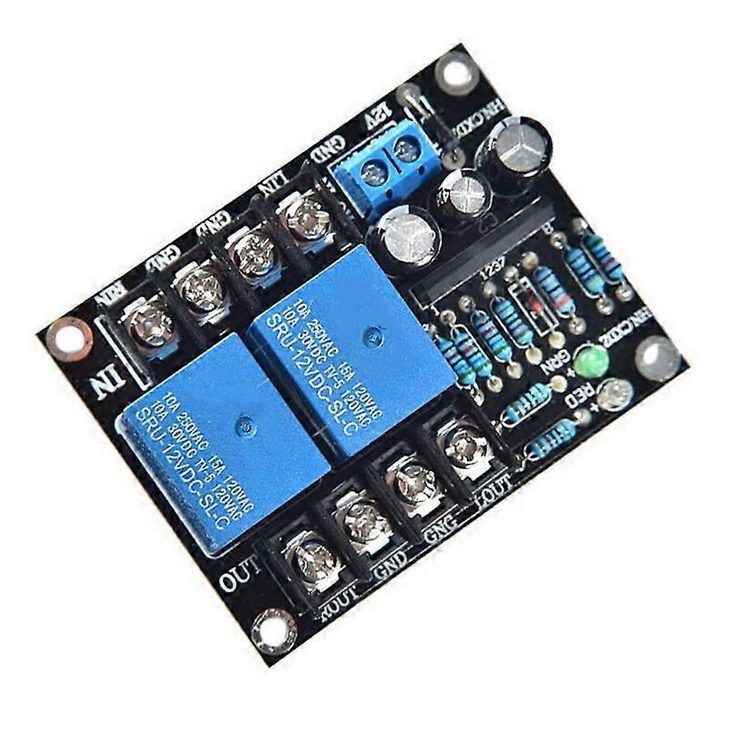 UPC1237 DC 12-24V Dual Channel Speaker Circuit Board Boot Mute Delay