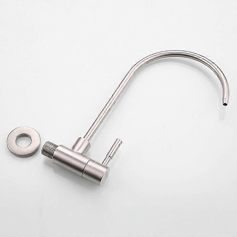 Brushed reverse osmosis sink faucet 175mm#4