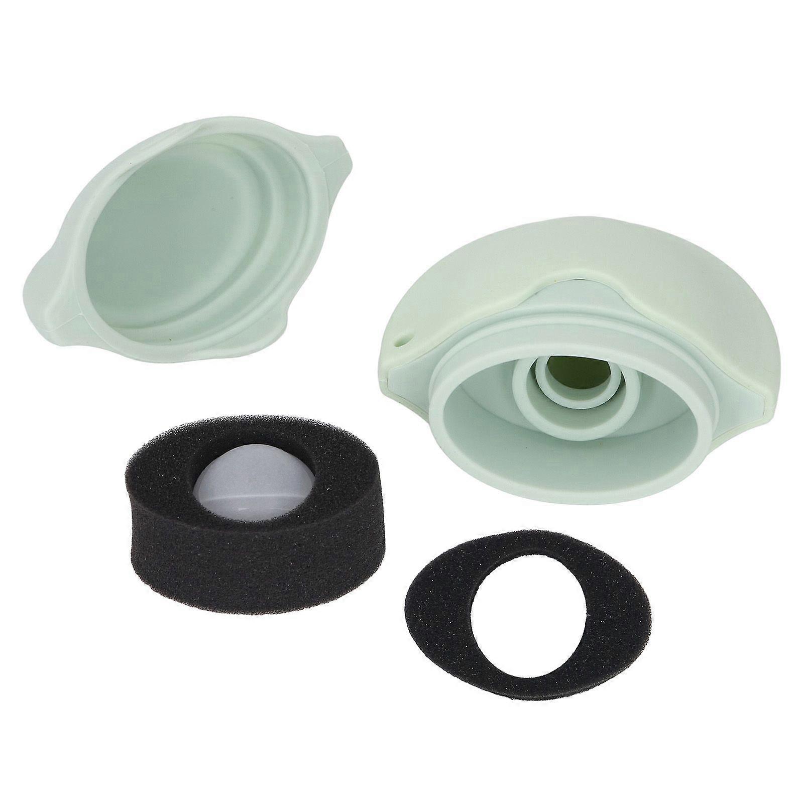 Sunscreen Applicator for Kids Adults Refillable Roll On Sponge Detachable Sponge Sun Protection Lotion Applicator Green
